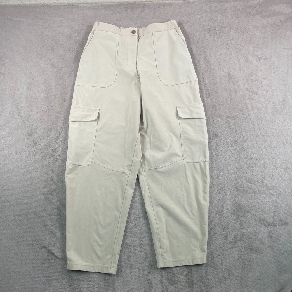 Lululemon Light Utilitech Cargo Pocket High-Rise Barrel Pants Wmn 29 Ivory $148 - Picture 1 of 9